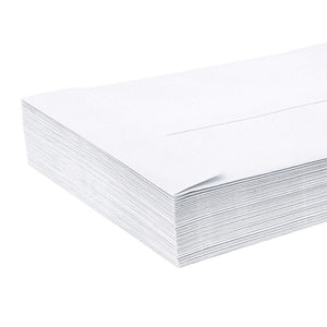 Juvale 50-Count #14 White Policy Business Envelopes, 11.5 x 5 Inches
