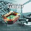 Sport Stadium Party Snack Tray for Football Party, Game Day (25 x 4.5 x 20.5 In)