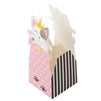 Cat Party Favor Boxes - 24-Pack Paper Treat Boxes with Die-Cut Princess Kitty, Cute Cat Themed Gable Boxes, Goodie Gift Loot Boxes, Girls Birthday Party Supplies, 3.5 x 3.5 x 8 Inches