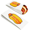 Paper Hot Dog Bags for Carnival and Party Supplies (4 x 8 x 1.5 Inches)