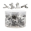 Stainless Steel Bulldog Clips,Mini Binder Clips (150-Pack)