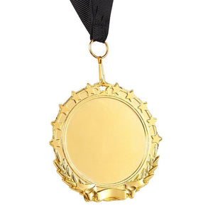 Juvale Gold Medal for Boss Novelty Gift, World's Best Boss Ribbon Medal (Gold, Black)