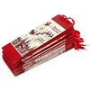 Christmas Wine Bags with Satin Handles, Paper Tote (4 x 5 x 13.5 In, 12 Pack)