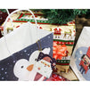 Holiday Gift Tags with String for Christmas Presents, Santa Designs (2.1 x 2.7 in, 128 Pieces)