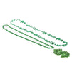 Shamrocks and Dollar Sign Necklaces for St. Patrick's and Mardi Gras (12 Pack)