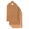 Gift Tags - 1000-Pack Kraft Paper Tags, Merchandise Tags, Writable Tags, Mini Tags, Craft Hang Labels, Name Price Size Labels, for Wedding, Birthday, Party Favor, Kraft Brown, 0.95 x 1.75 inches
