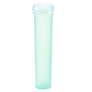 Flower Tube - 100-Pack Floral Tube, Flower Vials, Floral Water Tube for Flower Arrangements, Clear Blue Plastic, 0.6 x 2.8 x 0.6 Inches
