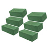 Juvale Floral Foam Block - 6-Pack Wet Foam Brick, Green Foam Flower Arrangement Supplies for Florist, Home Craft, 9 x 4 x 3 inches