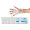 1000-Piece Disposable Gloves – Latex Free Plastic Food Prep Gloves for Cooking, Food Handling, Kitchen, BBQ, Cleaning – Clear, One Size Fits Most