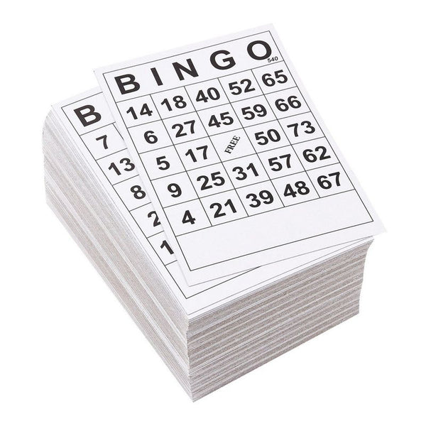 Classic Bingo Cards for Adults and Kids, 3 Sets (180 Pack)