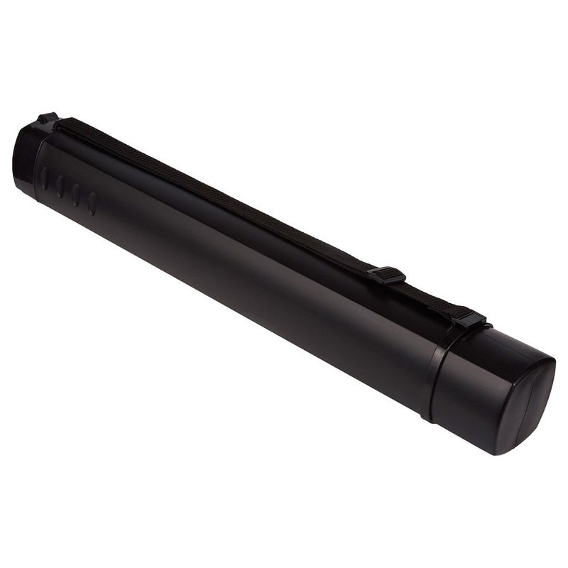 Black Expandable Storage Tube for Posters, Blueprints, and Artwork ( 20 to 35 In)