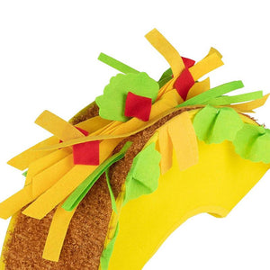 Fiesta Taco Hat, Cinco de Mayo Costume Accessory, Photo Booth Prop (Adult Size)