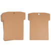 Cardboard Shirt Form, Arts and Crafts Supplies (16 x 13 In, 24-Pack)