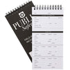 Public Safety Notebook, Field Interview Notepad (4 x 8 Inches, 12-Pack)