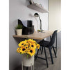 Artificial Sunflower Bouquets, Fake Yellow Flowers for Home Decor (2 Bunches)