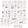 Juvale 24 Pack DIY Color Your Own Bookmarks Bulk, Cute Animal and Action Hero Theme for Kids and Students