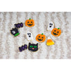 Halloween Pins - 24-Pack Enamel Pins, Lapel Pins for Halloween Costume Parties, Kids Party Favors, 6 Designs, 1.1 x 0.3 x 1.1 Inches