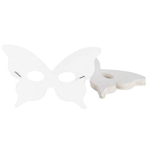 DIY Butterfly Eye Mask for Masquerade, Madi Grad Party (5.1 x 7.8 In, 48 Pack)