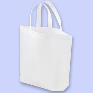 Juvale Bulk Blank White Tote Bags for DIY Crafts, Gifts, Grocery, Party Favors (20 Pack)
