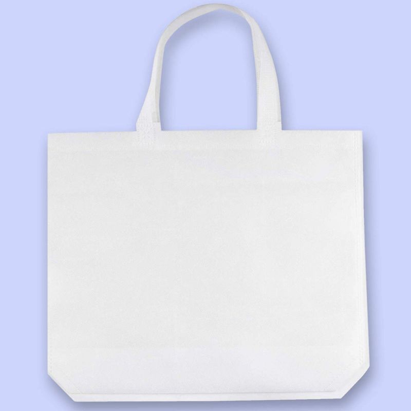 Amazon.com: QQOUTLET Carry-Out Plastic Bag-White Plain T-Shirt Bag  11.5