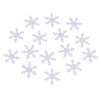 White Snowflake Christmas Confetti for Holiday Crafts and Parties (1.4 Ounces)