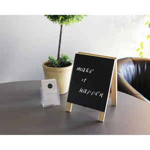Juvale Small Double Sided Easel, Black Chalkboard & White Dry Erase Boards (5.5 x 7.8 x 1 in)
