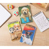 Dog Spiral Notepad, Puppy Party Supplies (55 Sheets, 24-Pack)