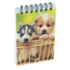 Dog Spiral Notepad, Puppy Party Supplies (55 Sheets, 24-Pack)