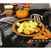 Pumpkin Halloween Party Supplies, Includes Plates, Napkins, Cups and Cutlery (Serves 24, 144 Pieces)