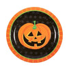 Pumpkin Halloween Party Supplies, Includes Plates, Napkins, Cups and Cutlery (Serves 24, 144 Pieces)