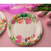 Watercolor Floral Party Bundle, Includes Plates, Napkins, Cups, and Cutlery (24 Guests,144 Pieces)