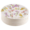 Floral Paper Plates, Watercolor Flowers (9 in., 80 Pack)