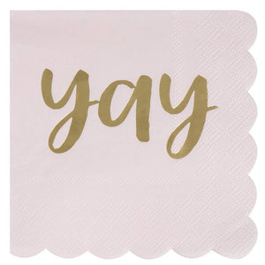 Festive Cocktail Party Napkins for Birthday, Graduation Party (5 In, 4 Colors, 100 Pack)