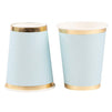 Light Blue Paper Cups, Disposable Party Supplies (9 oz, 50 Pack)