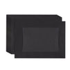 Juvale Paper Picture Frames - 50-Pack DIY Black Paper Photo Mats Photo Frame Picture Holder - Ideal for Inserting and Sending Memorable Documents, DIY Wall Decorations, Holds 4 x 6 Inches Inserts