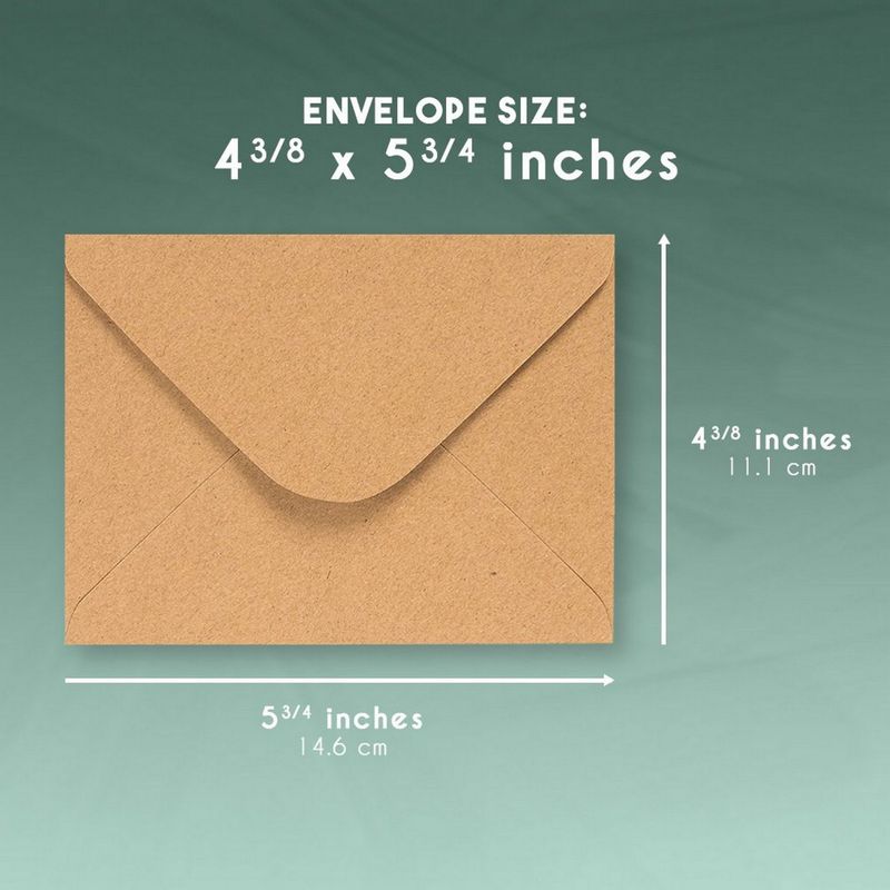 Spellbinders A2 Envelopes 10pk - Brushed Black, SCS-249