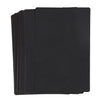 Blank Flash Cards for Studying (3.3 x 5.1 In, Black, 100 Pack)