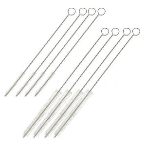 Straw Cleaning Brush - 8-Pack Stainless Steel Straw Cleaners with Long Design for Tumbler, Boba, and Smoothie Straws, 2 Sizes