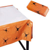 Spider Plastic Tablecloth for Halloween Party (54 x 108 in, 3 Pack)