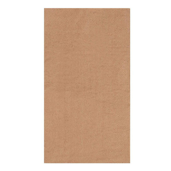 Kraft Party Supplies, Paper Napkins (Brown, 7.8 x 4.4 In, 200 Pack)