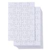 Juvale Blank Puzzle - 48-Pack White Jigsaw Puzzles for DIY Kids color-in  crafts Projects Weddings 28 Pieces Each 55 x 8 Inches
