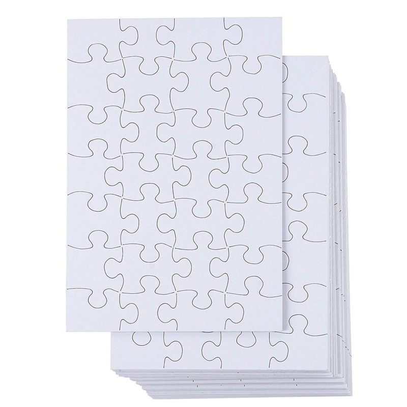 10 Sheets Blank Jigsaw Puzzles, 6.3 x 6.3 Inch Blank Puzzle 28 Pieces Set  Paintable Puzzle Writable Puzzle All White Puzzles for Kids Games Activity  Party Favors Craft - Yahoo Shopping