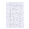 Juvale Blank Puzzle - 48-Pack White Jigsaw Puzzles for DIY Kids Color-in Crafts Projects Weddings 28 Pieces Each 5.5 x 8 Inches