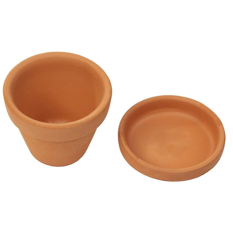 Small Terracotta Herb Pot and Saucer