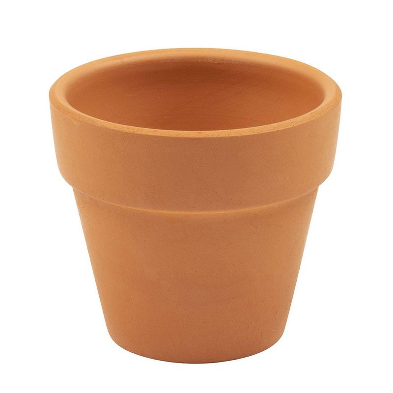 Juvale Small Terra Cotta Pots with Saucer- 12-Pack Clay Flower Pots with Saucers, Mini Flower Pot Planters for Indoor, Outdoor Plant, Succulent Display, Brown - 2.7 x 2.5 inches