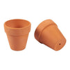 Juvale 9 Pack Terra Cotta Pots with Drainage Holes - 3.5 inches Mini Clay Flower Pots Perfect for Succulent Display, Cactus Nursery Planter, Indoor and Outdoor Plant