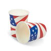 American Flag Party Bundle, Includes Paper Plates, Napkins, Cups and Cutlery (Serves 24, 144 Total Pieces)