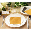 210 Pack of Paper Cocktail Napkins in 3 Colors Gold, Black, Silver, 5 x 5 In)