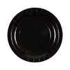 Black Party Supplies, Paper Plates, Plastic Cutlery, Cups, and Napkins (Serves 24, 144 Pieces)