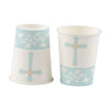 Religious Party Supplies, Paper Plates, Napkins, Cups and Plastic Cutlery (Serves 24, 144 Pieces)